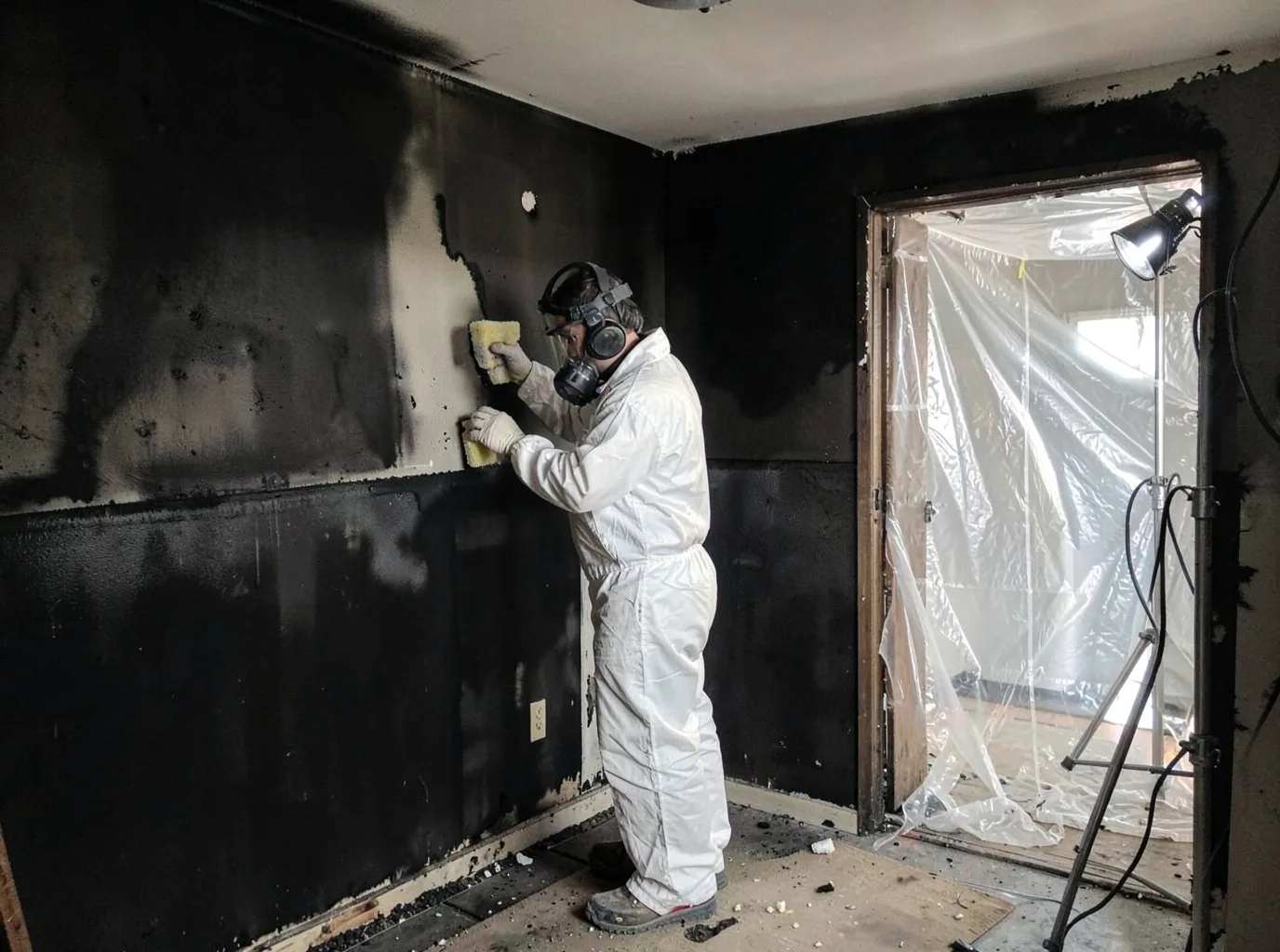Fire Damage Restoration company in Lesage, WV